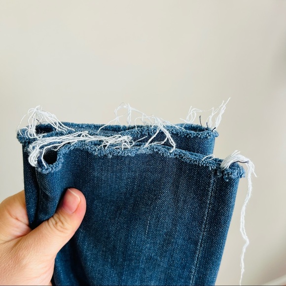 AGOLDE Sophie Crop Skinny Frayed Ankle Jeans - Picture 4 of 7